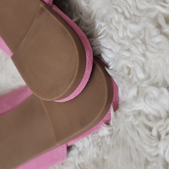 Steve Madden Finn Pink Chain Detail Mules - Picture 6 of 7